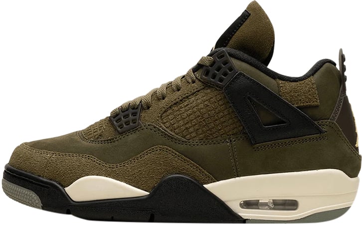 Nike Air Jordan 4 Retro SE Craft Medium Olive (GS) Groen