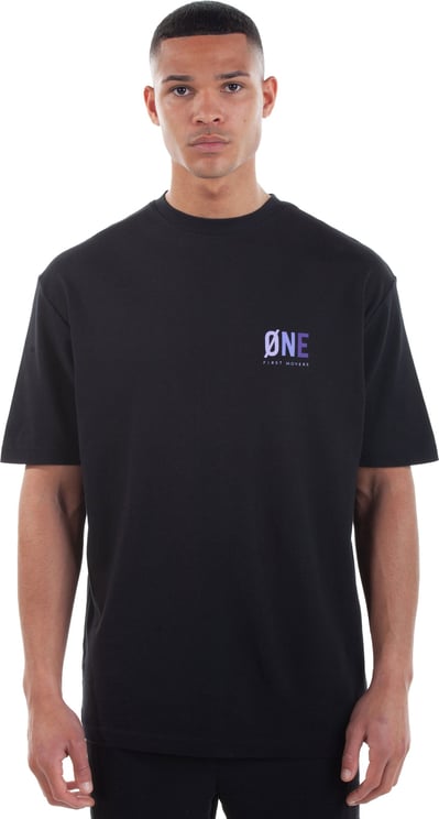 Øne First Movers T-shirt Creative Øne Black/Multi Zwart