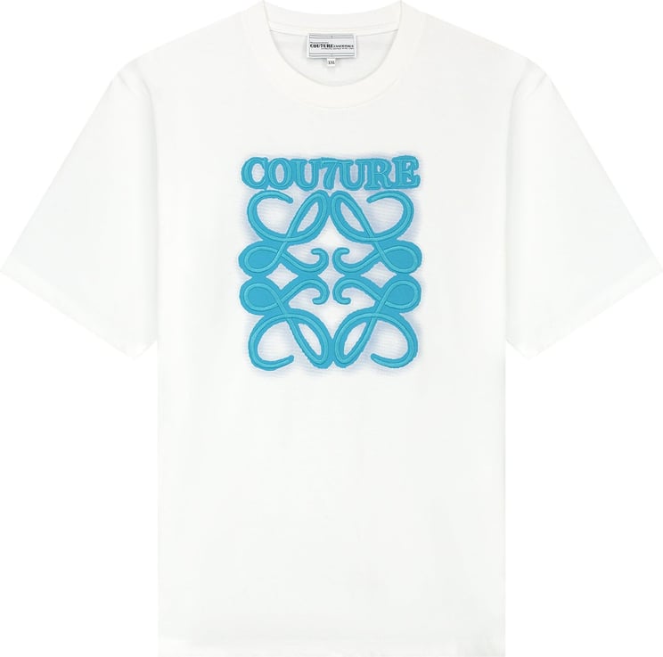 Cou7ure Essentials Texas T-shirt White Divers