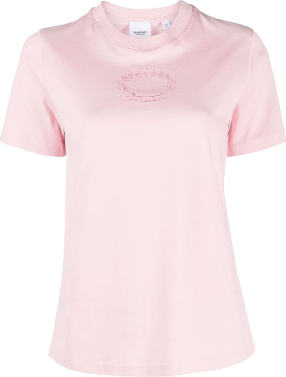 Burberry Burberry T-shirts And Polos Pink Roze