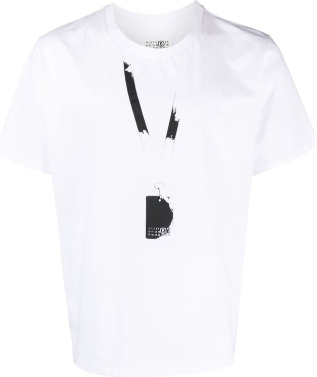 MM6 Maison Margiela T-shirts And Polos White Wit