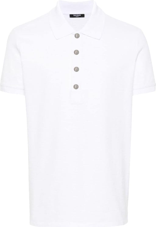 Balmain T-shirts and Polos White White Wit