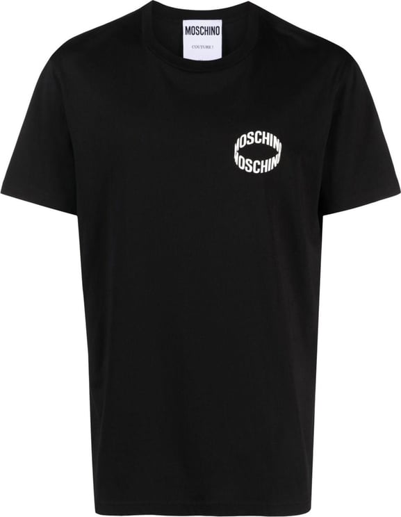Moschino T-shirts and Polos Black Black Zwart
