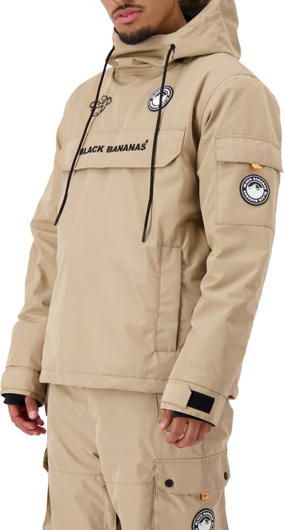 Black Bananas Everest Jacket Beige