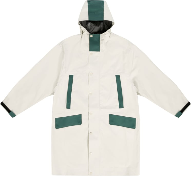 Streim the legacy Streim Rain Coat Off White Wit