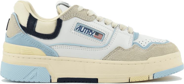 Autry Clc Sneaker White Blue Sand Wit