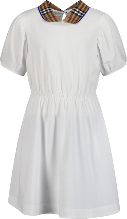 Burberry Cotton Dress Wit