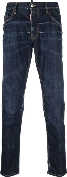 Dsquared2 pantalone 5 tasche darkblue (navy) Blauw