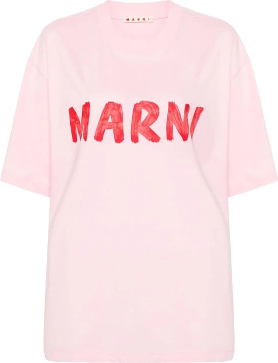 Marni t-shirt pink Roze