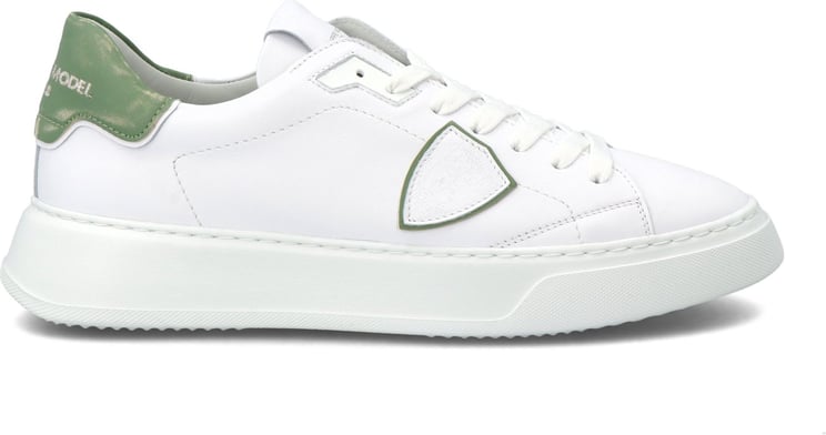 Philippe Model Flat Shoes White Wit