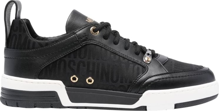 Moschino Sneakers Black Black Zwart