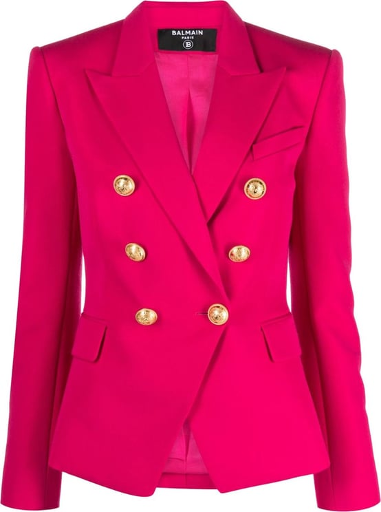 Balmain Jackets Fuchsia Pink Roze