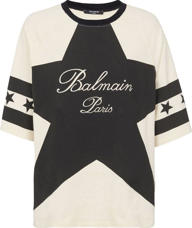 Balmain T-shirts And Polos Beige Beige