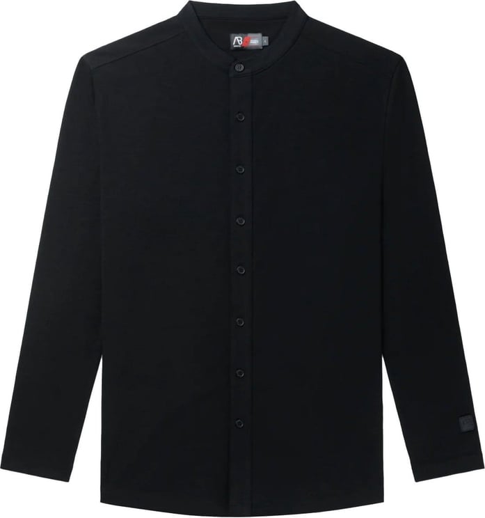 AB Lifestyle Button Up Overhemd Heren Zwart Zwart