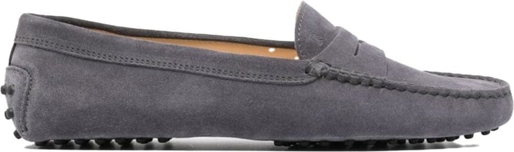 Tod's Flat Shoes Gray Grijs