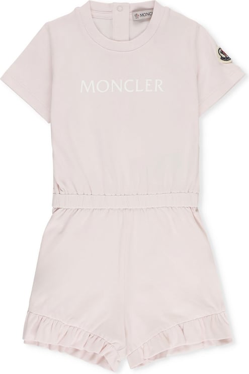 Moncler Dresses Pink Neutraal