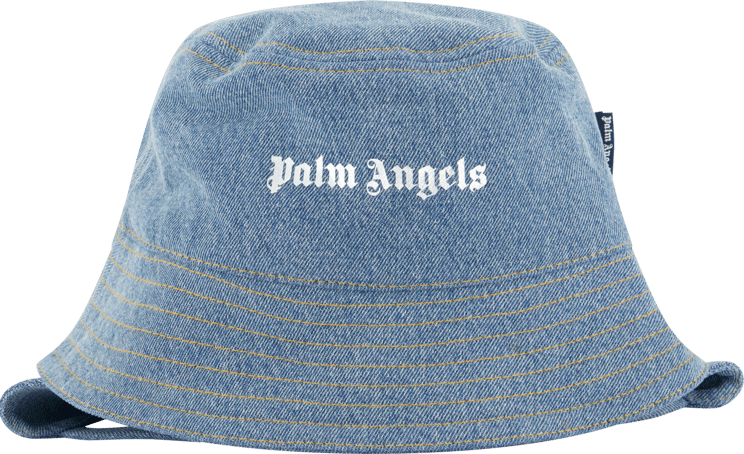 Palm Angels Palm Angels Kinder Jongens Hoed Jeans Blauw