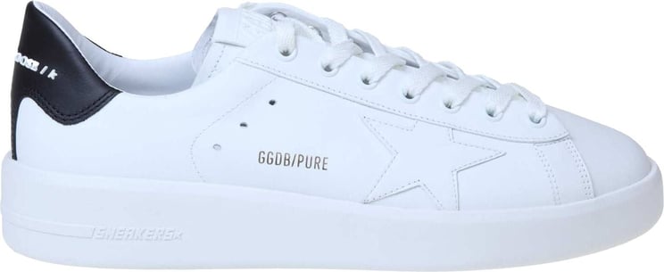 Golden Goose Golden goose pure star sneakers in white leather Wit