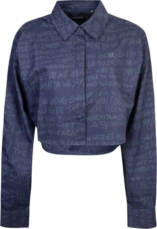 Daily Paper Daily Paper Uomo Shirts Blue Blauw