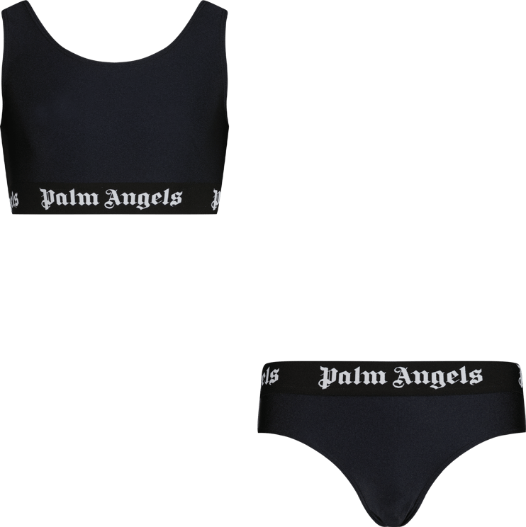 Palm Angels Palm Angels Kinder Meisjes Zwemkleding Zwart Zwart