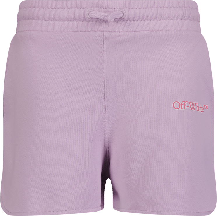 OFF-WHITE Off-White Kinder Shorts Lila Paars