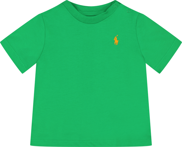 Ralph Lauren Ralph Lauren Baby Jongens T-Shirt Groen Groen