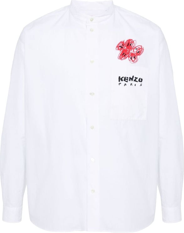 Kenzo Shirts White White Wit
