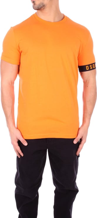 Dsquared2 T-shirts And Polos Orange Oranje