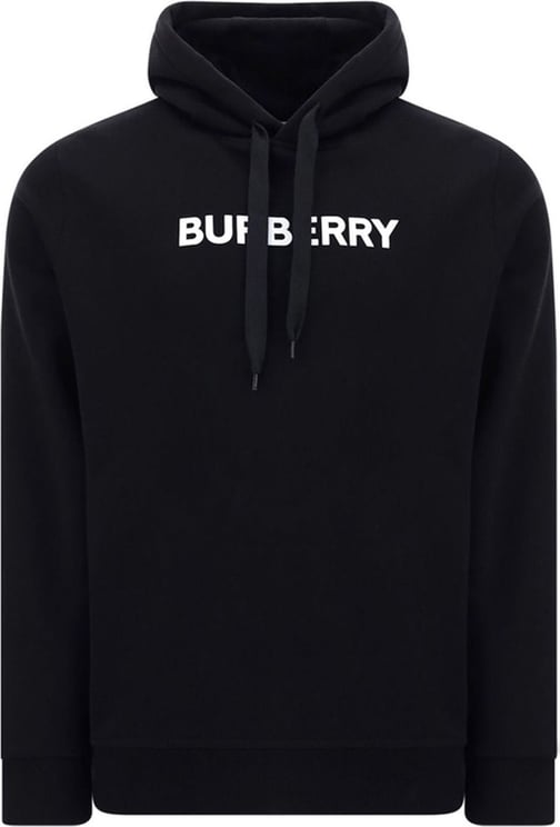 Burberry Burberry Ansdell Hooded Logo Sweatshirt Zwart