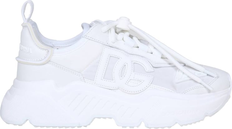 Dolce & Gabbana Dolce & gabbana daymaster sneakers in fabric and leather Wit