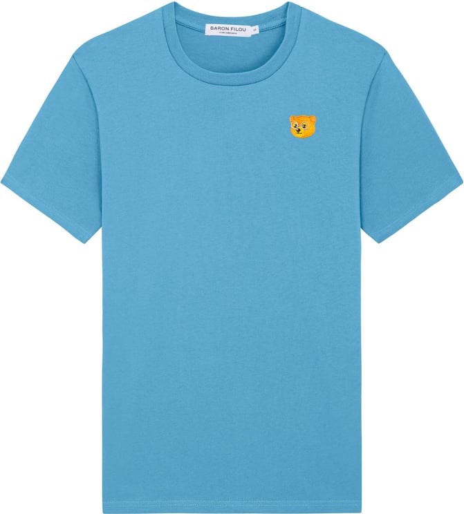 Baron Filou Essential T-Shirt, soft ocean Blauw