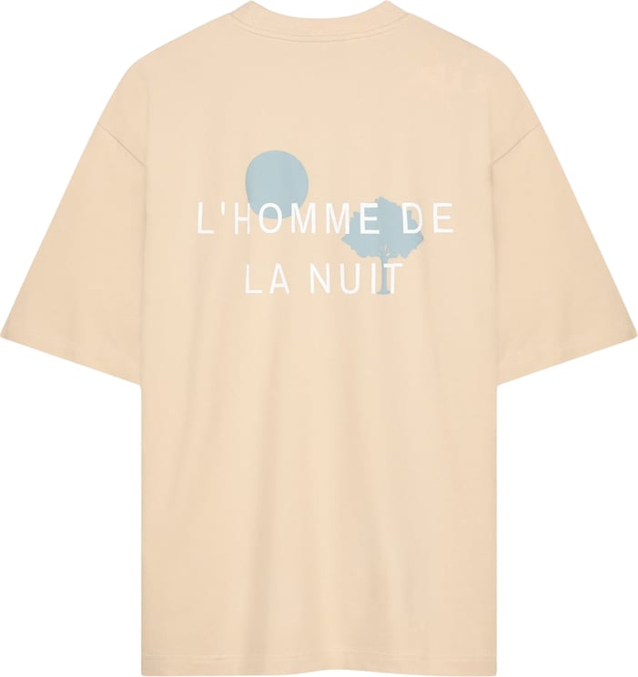 Don't Waste Culture Dalyon L'Homme de La Nuit T-shirt Beige