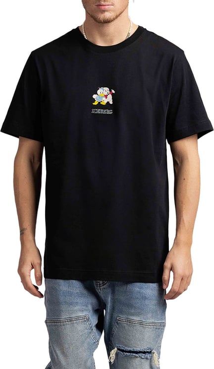 Iceberg 5D Porky Pig T-Shirt Heren Zwart Zwart