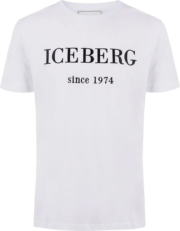 Iceberg Iceberg Heren T-shirt Wit F014-6327/1101 Wit