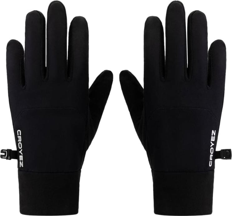 Croyez croyez organetto gloves - black Zwart