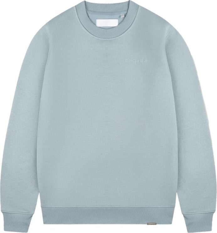 Croyez croyez organetto sweater - dust blue Blauw