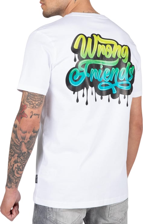 Wrong Friends NERJA T-SHIRT - WHITE Wit