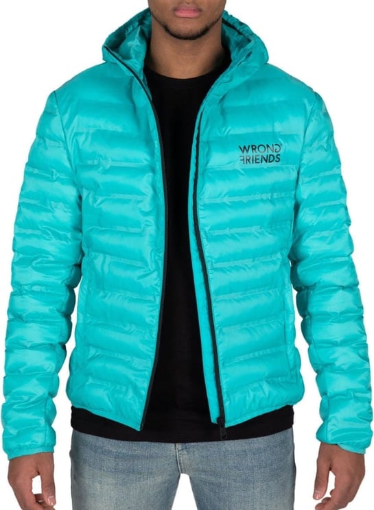 Wrong Friends NEW YORK JACKET - TURQUOISE Blauw