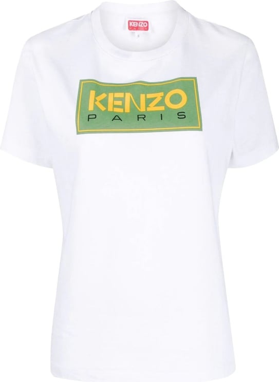 Kenzo Box Logo T-shirt Wit