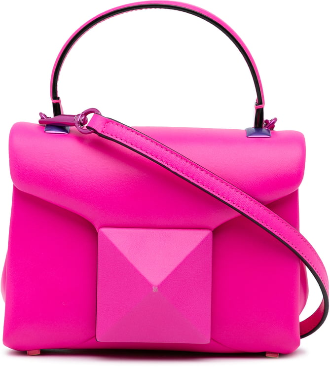 Valentino Mini One Stud Satchel Roze