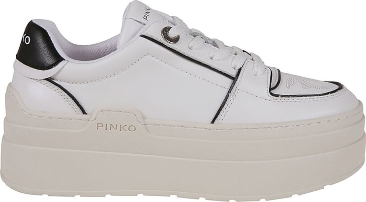 Pinko greta calf leather Wit