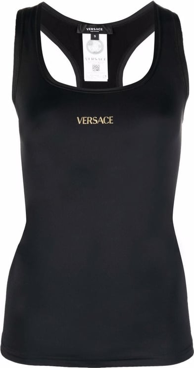 Versace Top Black Zwart