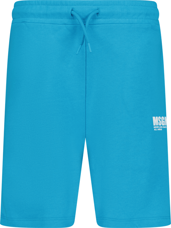 MSGM MSGM Kinder Shorts Turquoise Blauw