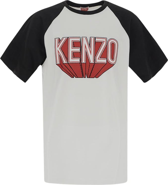 Kenzo Raglan 3D T-shirt Divers