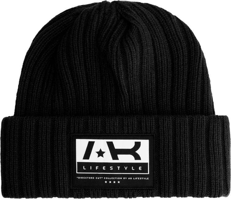 AB Lifestyle Cut Beanie | Jet Black Zwart