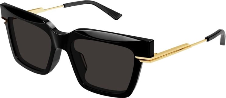Bottega Veneta Bv1242s Minimalist Sunglasses Zwart