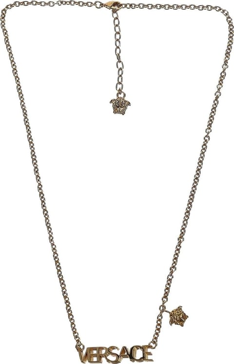 Versace Logo Necklace Goud
