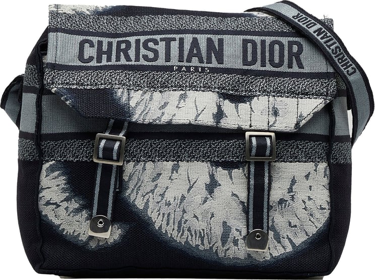 Dior Tie Dye Diorcamp Messenger Bag Blauw