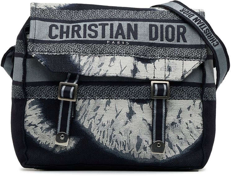 Dior Tie Dye Diorcamp Messenger Bag Blauw