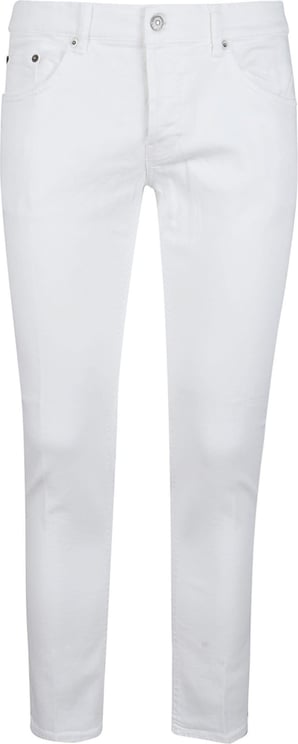 Dondup Mius Jeans White Wit